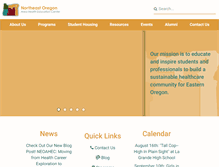 Tablet Screenshot of neoahec.org